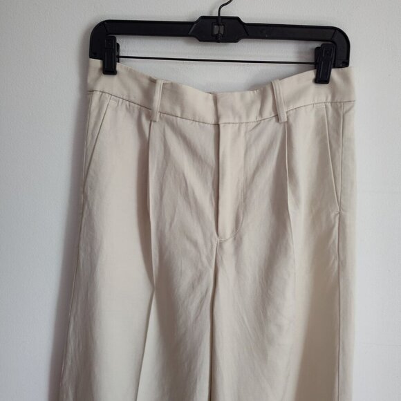 Ladies SZ 2 Madewell Tan Slouchy Straight-Leg Pant - Picture 2 of 5